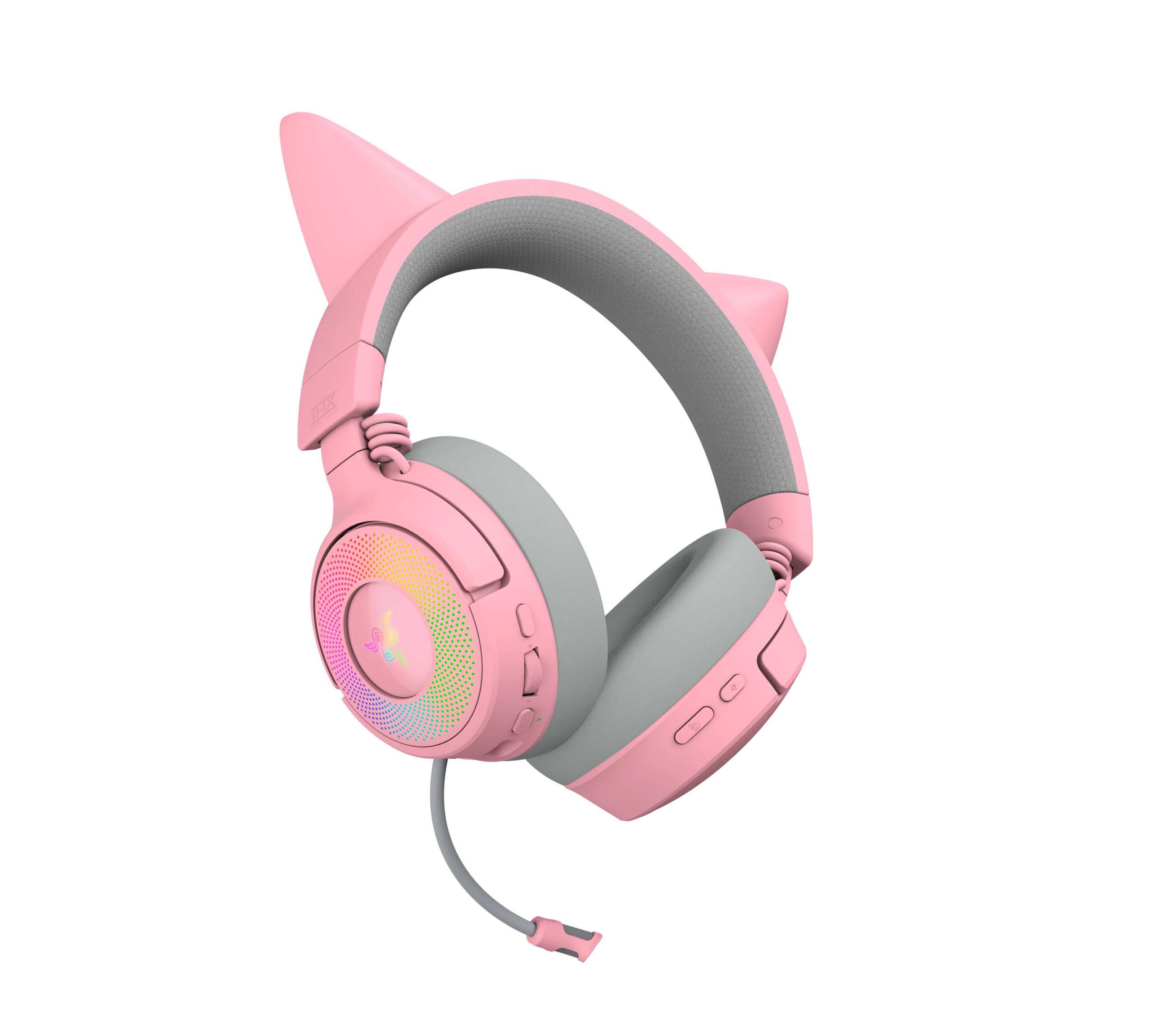 Razer Kraken Kitty V3 Pro mängukõrvaklapid, roosa - Image 3