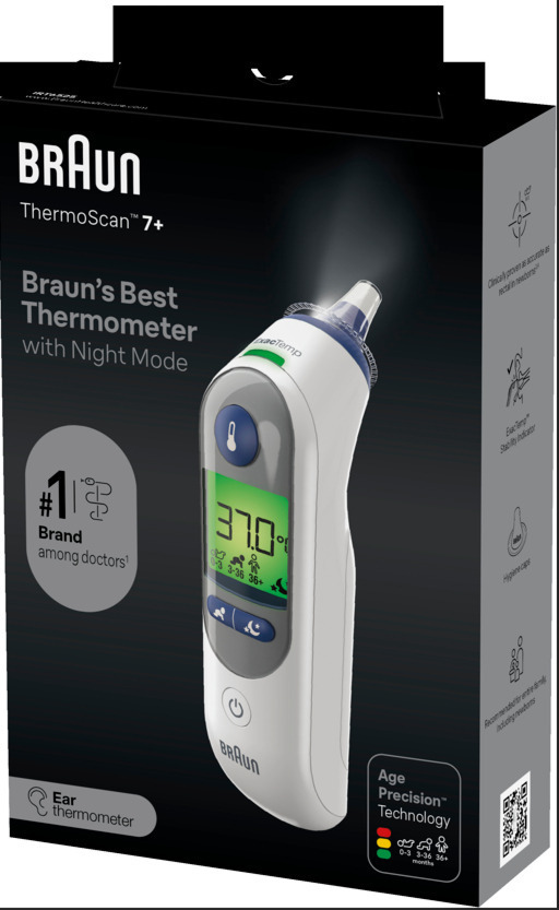 Braun Thermoscan 7+ digitaalne kõrvatermomeeter