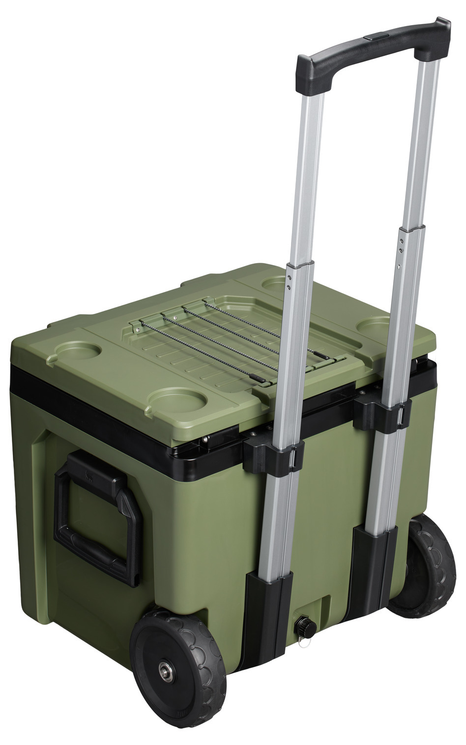 The Easy-Carry ratastel jahuti, roheline, 47 l