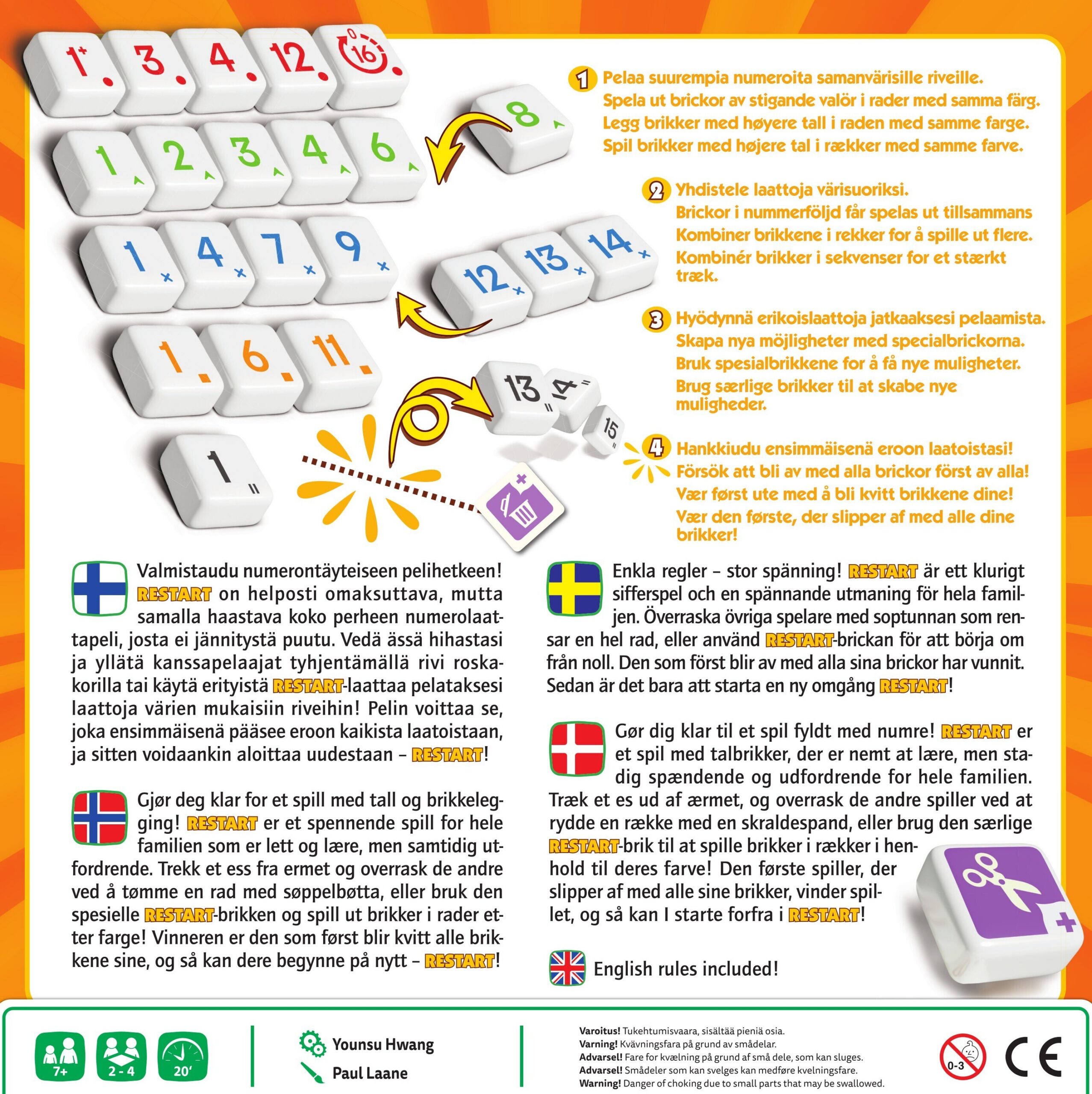 Restart Number tile mäng - Image 2