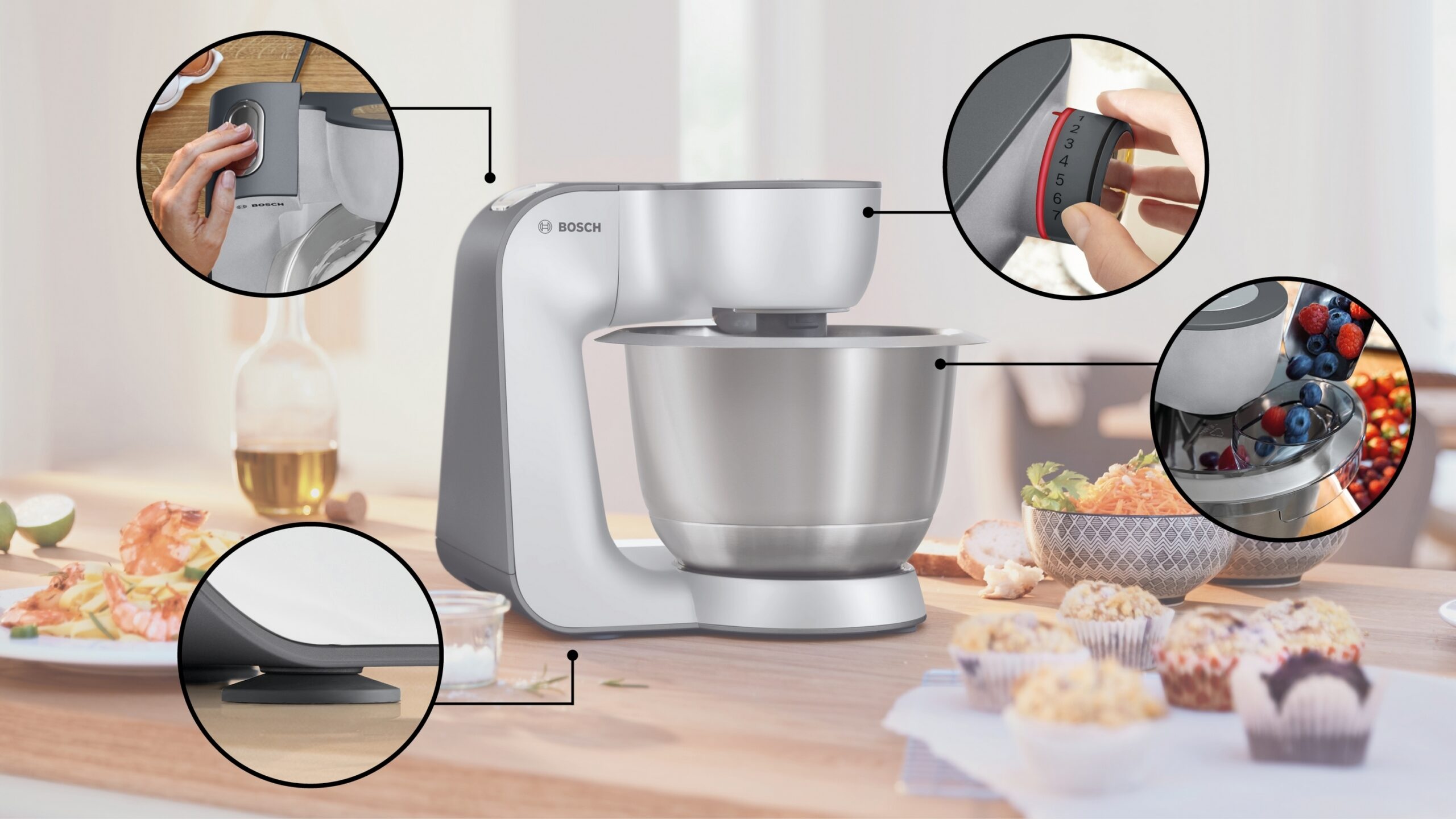 Bosch Series 4 MUM58359 köögikombain - Image 3