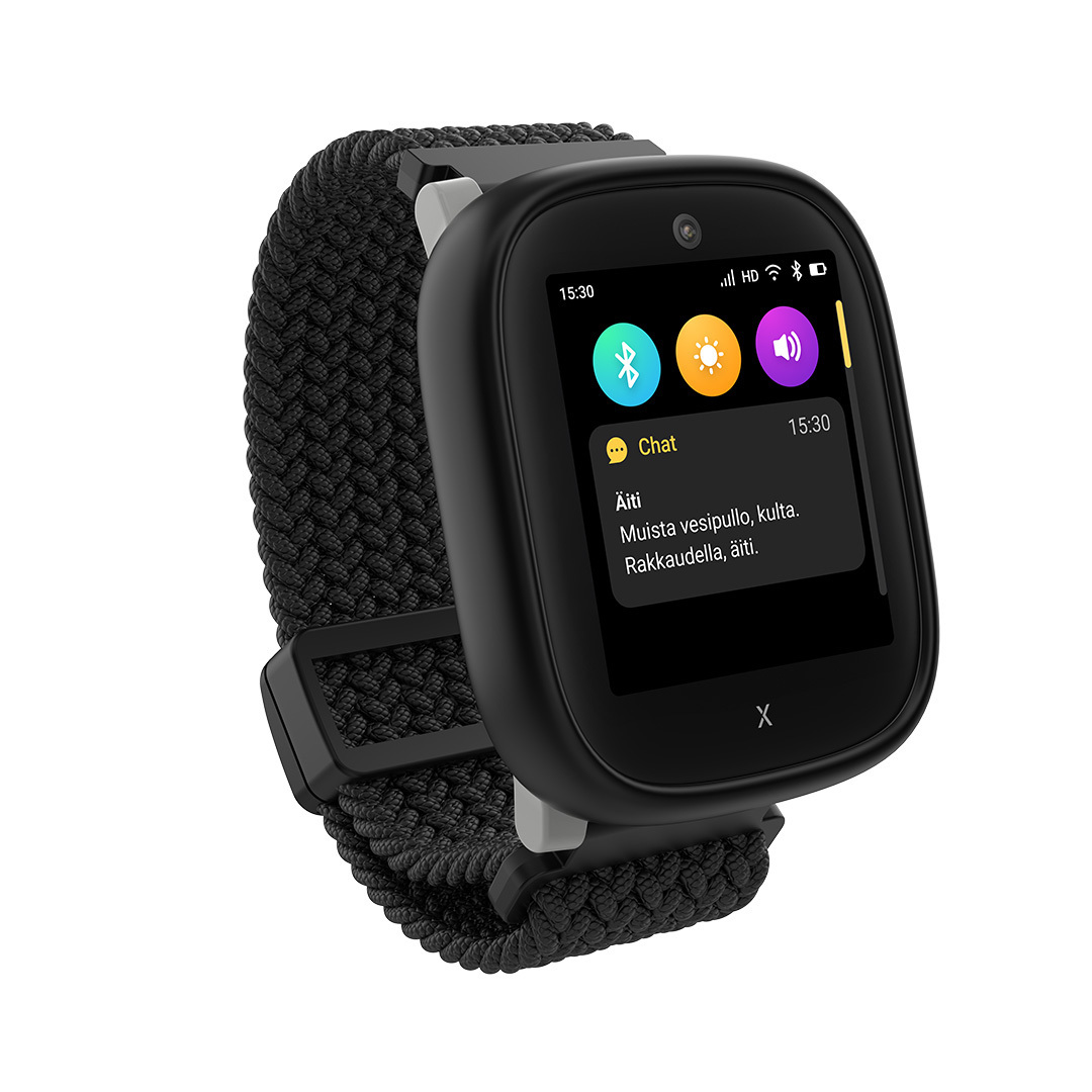 Xplora X6 2. põlvkonna kellatelefon, must - Image 3