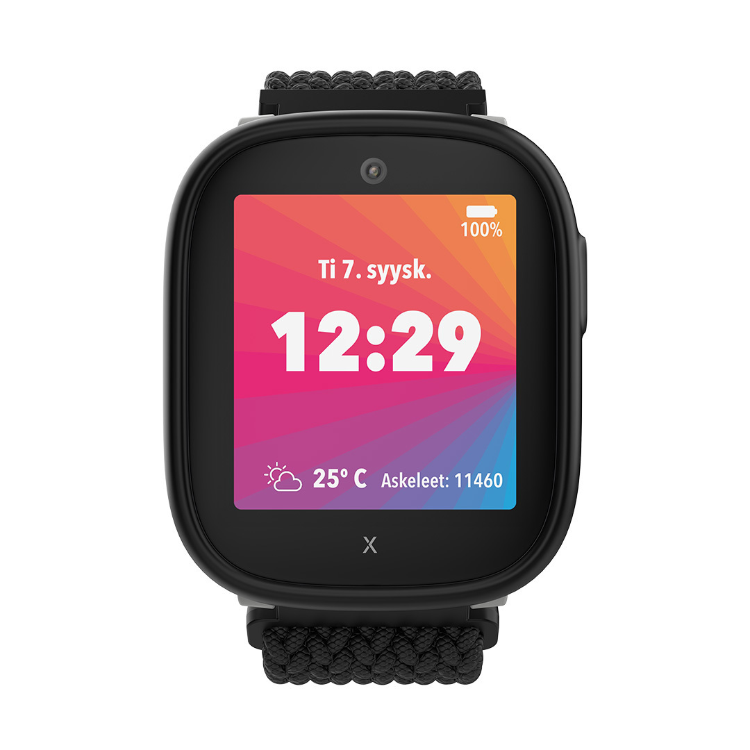 Xplora X6 2. põlvkonna kellatelefon, must - Image 4