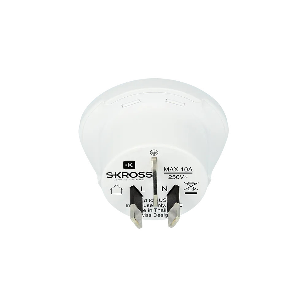 SKROSS reisiadapter, maailm > Austraalia/Hiina - Image 3