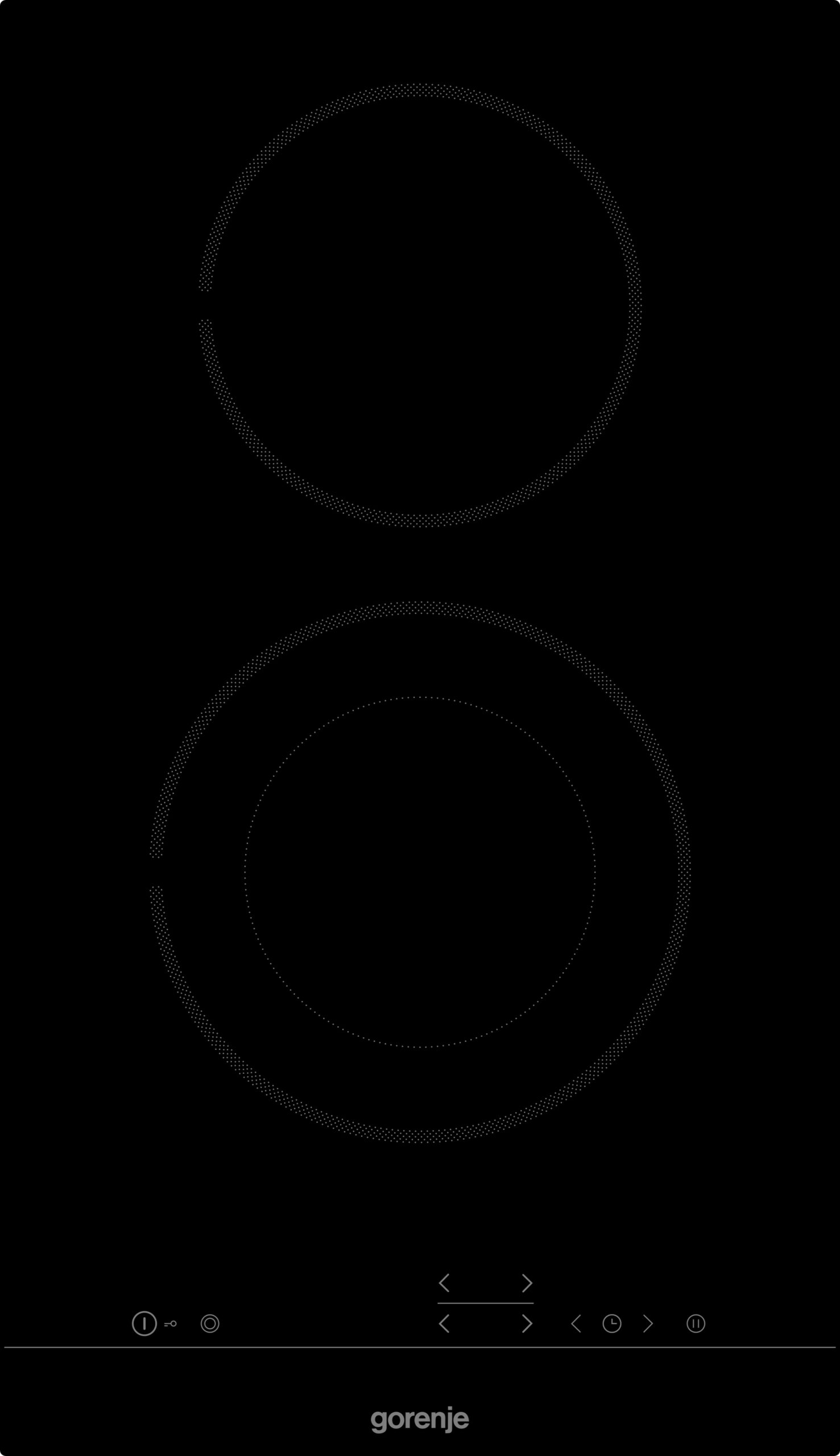 Gorenje ECT322BCSC pliidiplaat