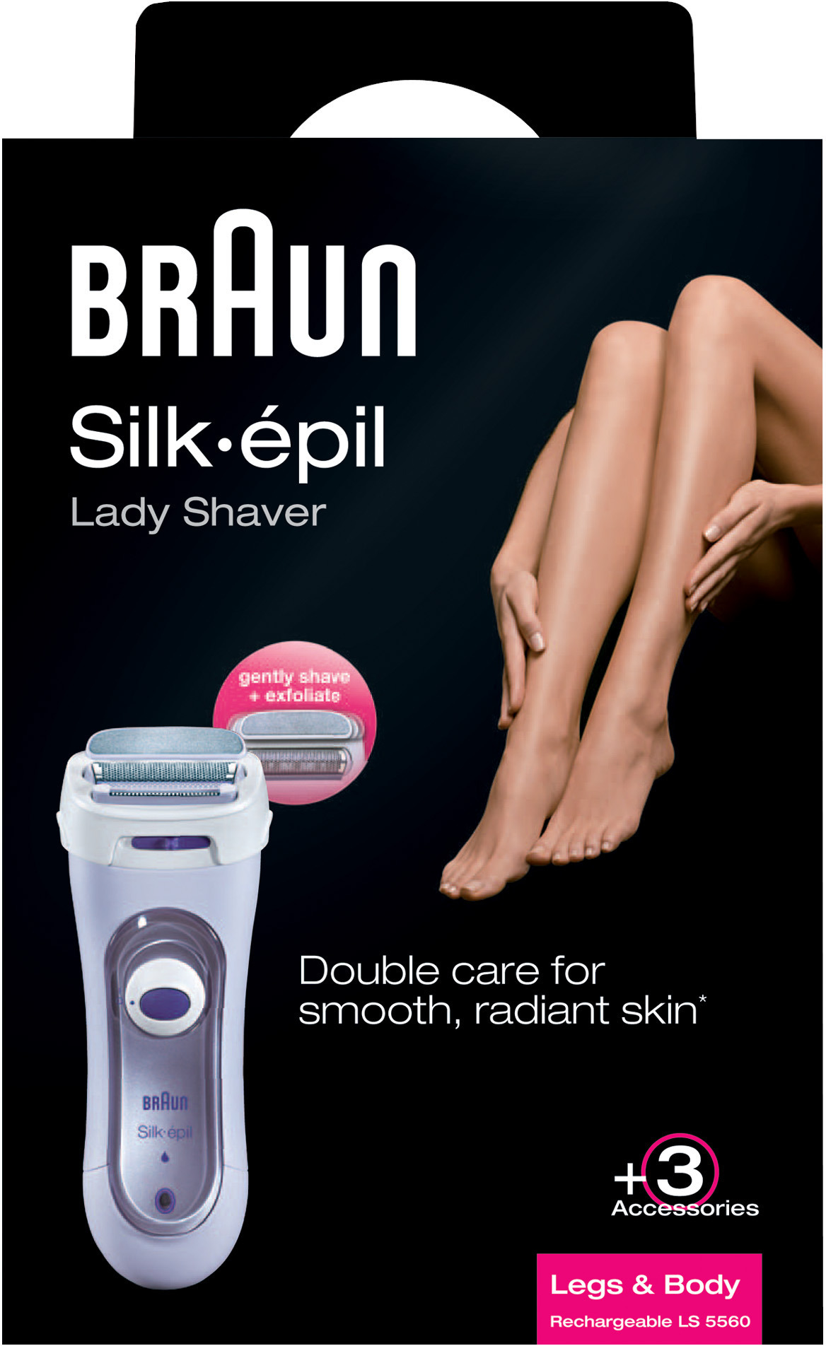 Braun Silk-épil Lady Shaver LS 5560 -naistepardel - Image 2
