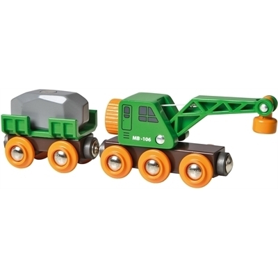 Brio World 33698 - kraanaga käru