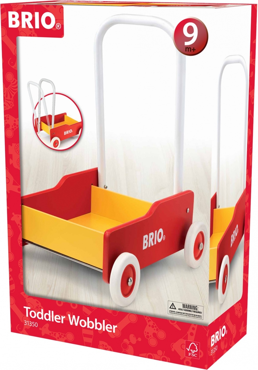 BRIO 31350 - lapsevanker, punane - Image 5