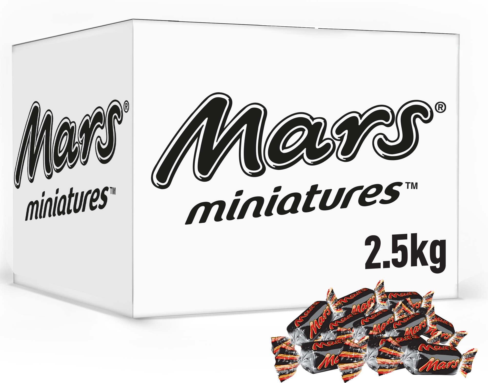 Mars Miniatures šokolaadivõlurid, 2,5 kg