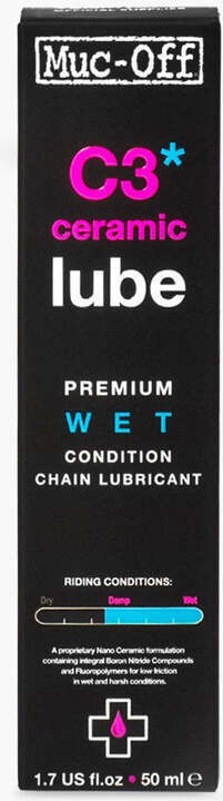 Muc-Off Wet Lube C3 keraamiline ketiõli, 120 ml - Image 2