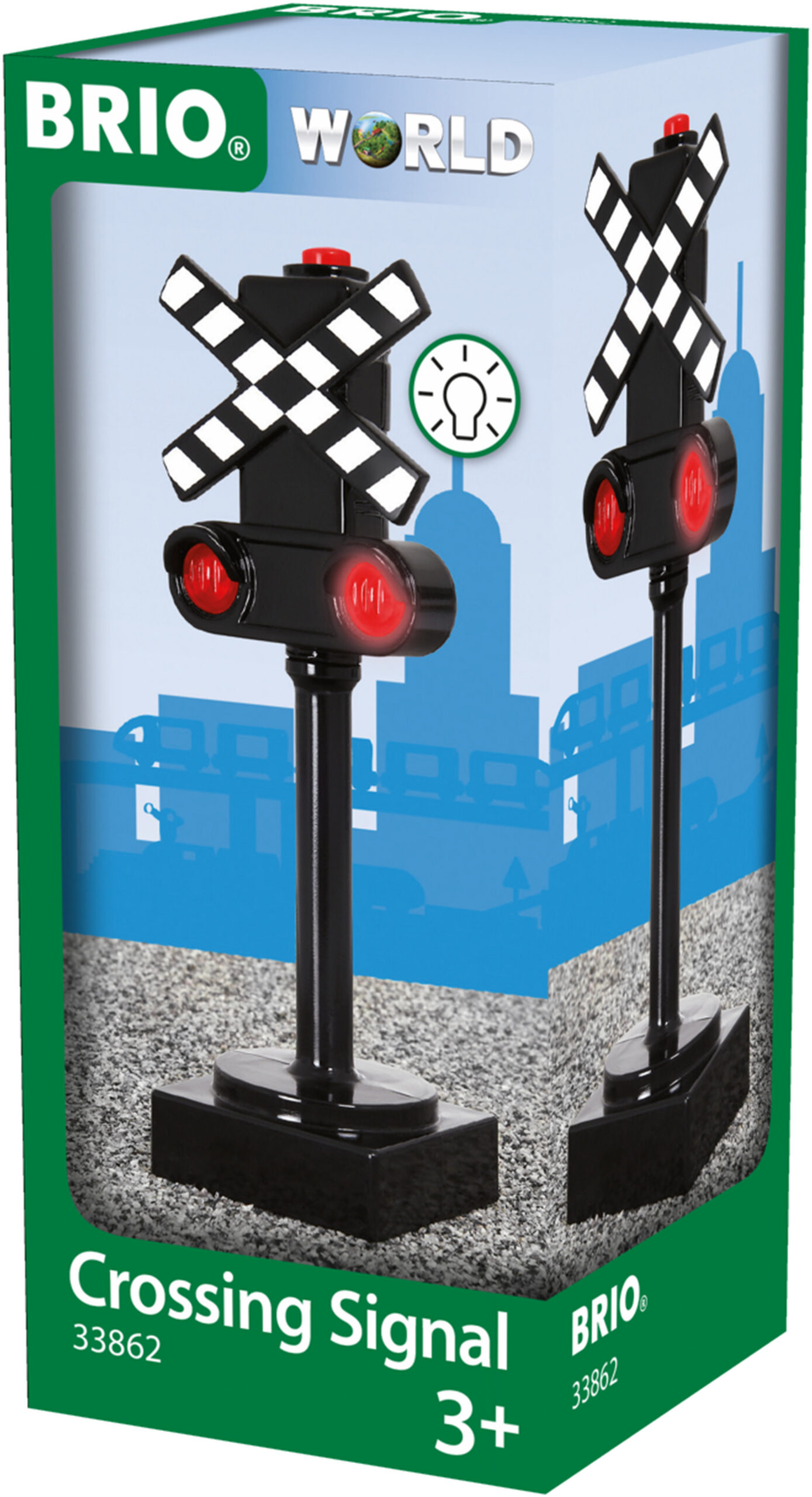 BRIO World 33862 - Raudteeülesõidukoha tuli - Image 2