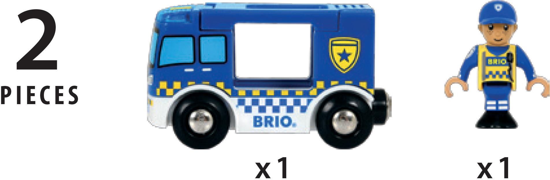 BRIO 33825 - politseiauto - Image 4