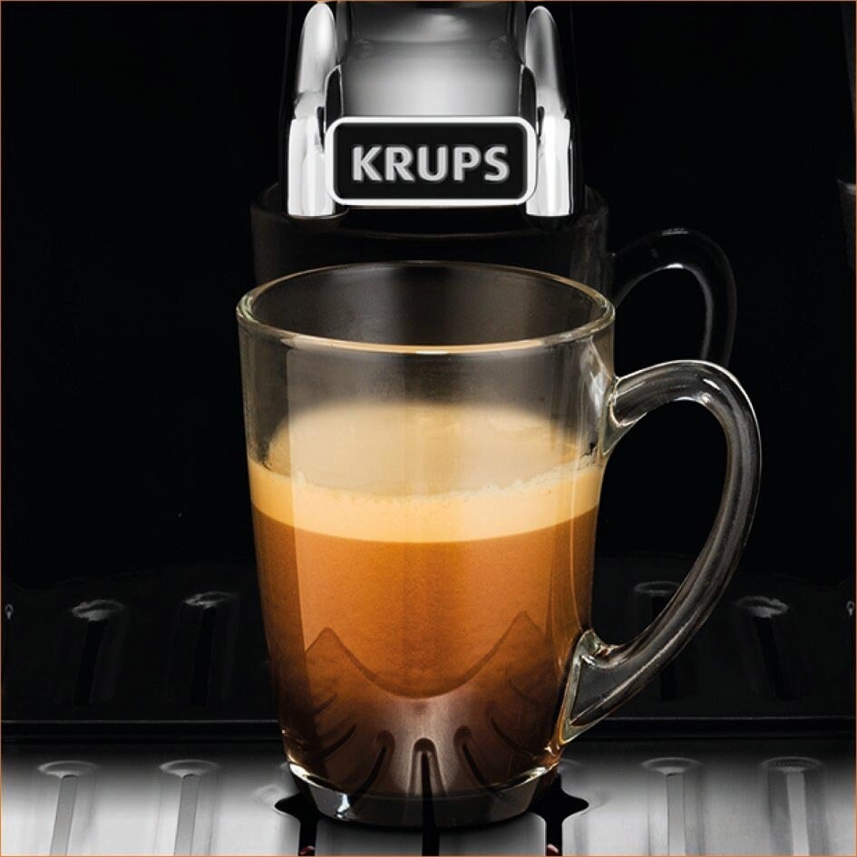 Krups Arabica Quattro Force hõbedane kohvimasin - Image 4