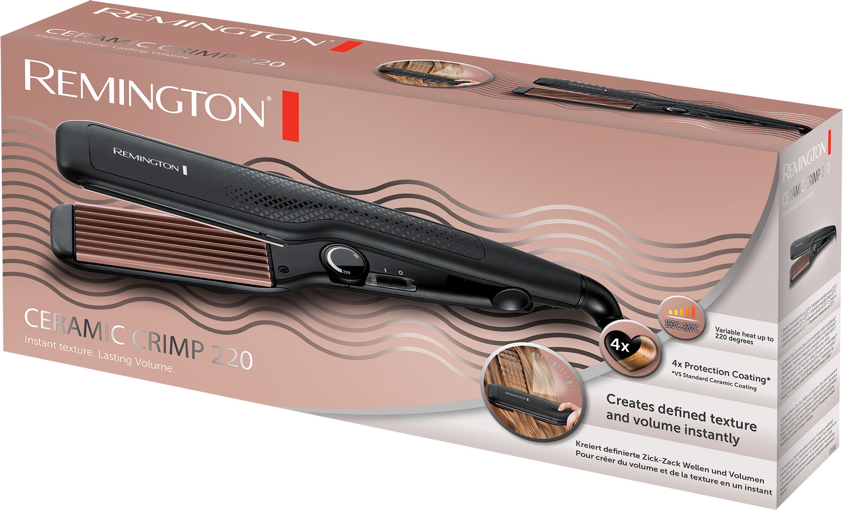 Remington S3580 keraamiline krimp 220 keraamiline krimp - Image 3