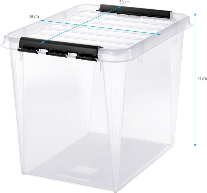 SmartStore Classic 52 L hoiukast kaanega, 3 tk pakis - Image 4