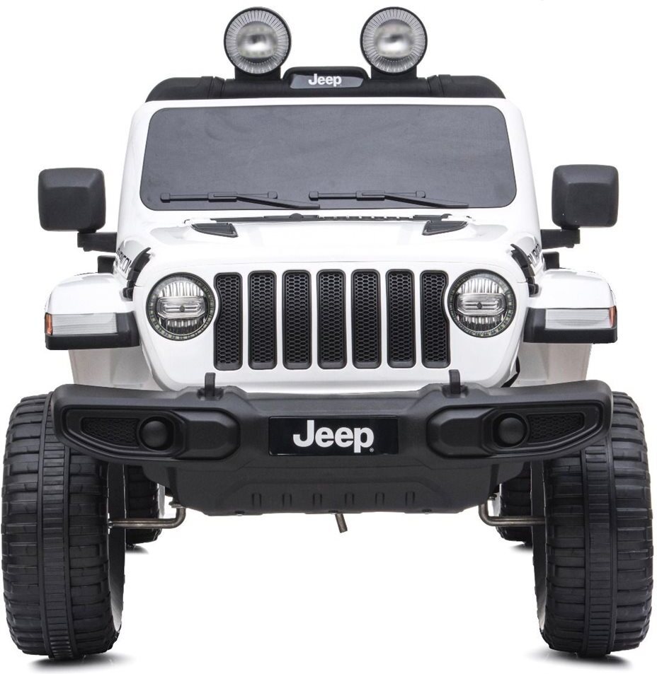 Jeep Wrangler Rubicon 12V laste elektriauto, valge - Image 4