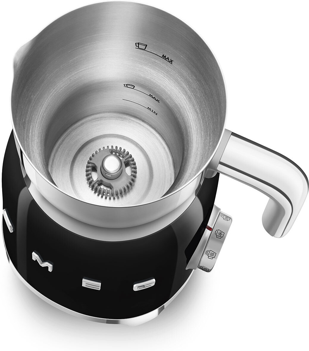 Smeg MFF11BLEU piimavahustaja, must - Image 5