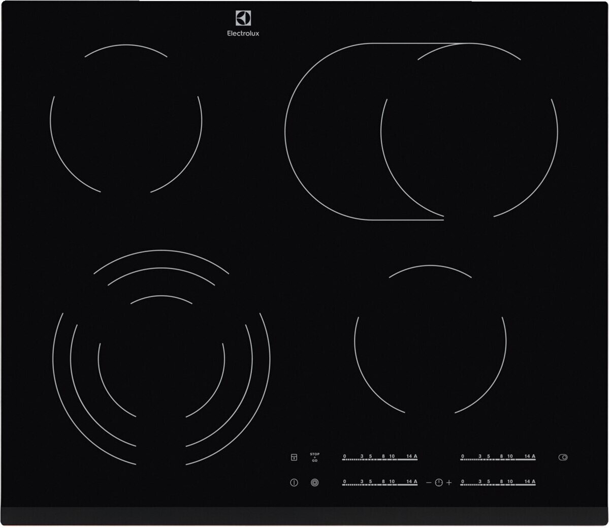 Electrolux HOC650F keraamiline pliidiplaat