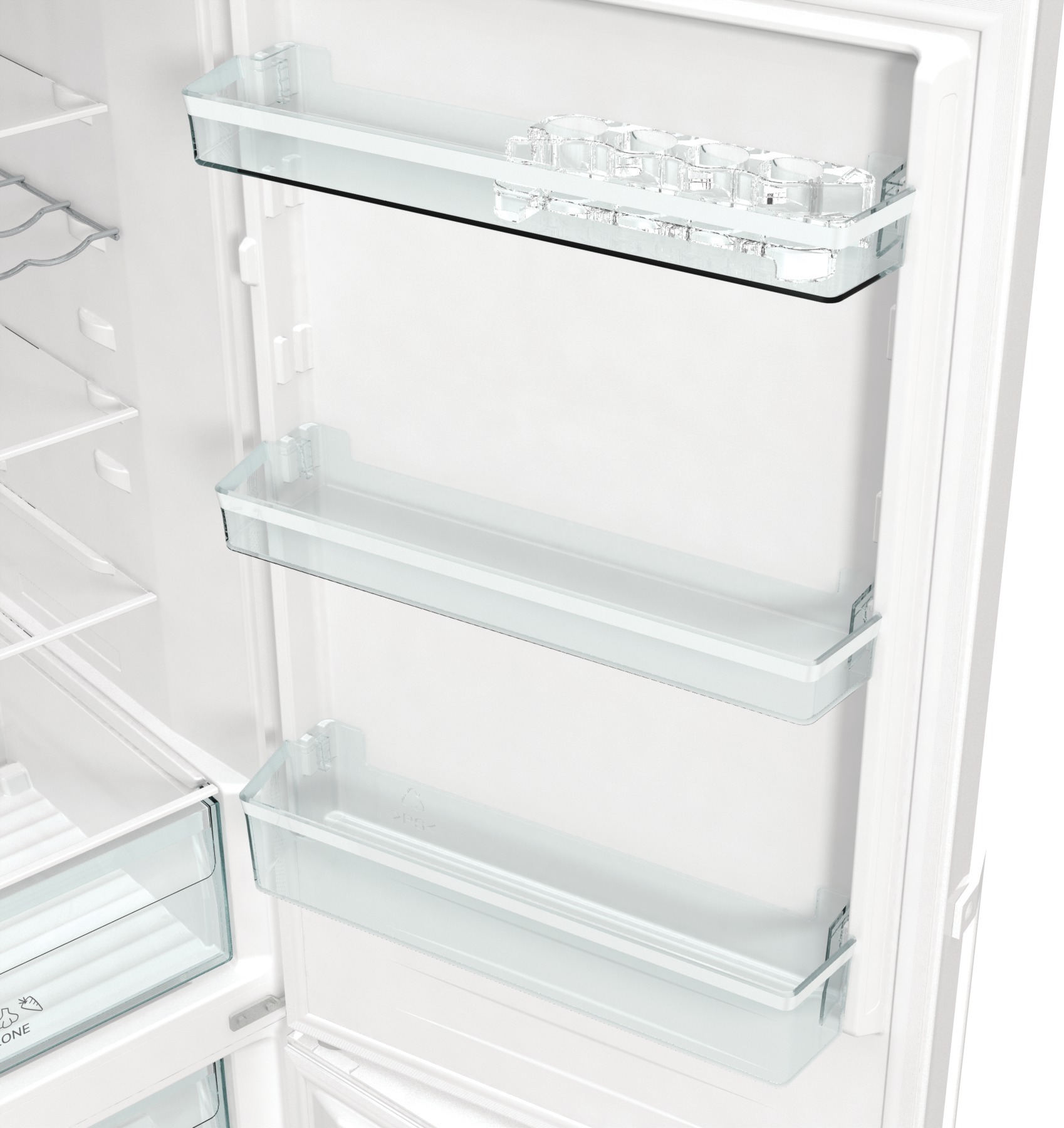 Upo NRF63EW külmik-sügavkülmik, valge - Image 4