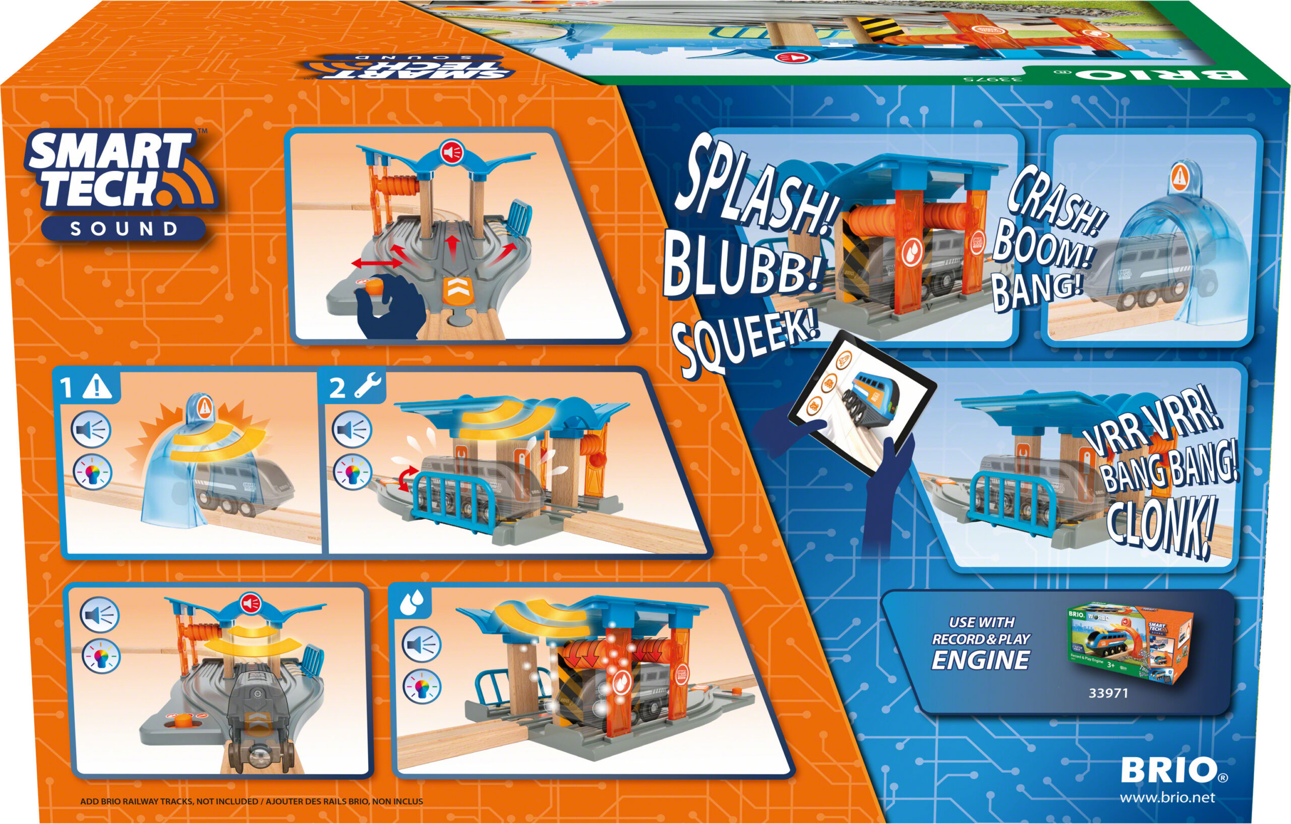 BRIO 33975 - Smart Tech Sound rongi teenindusjaam - Image 3