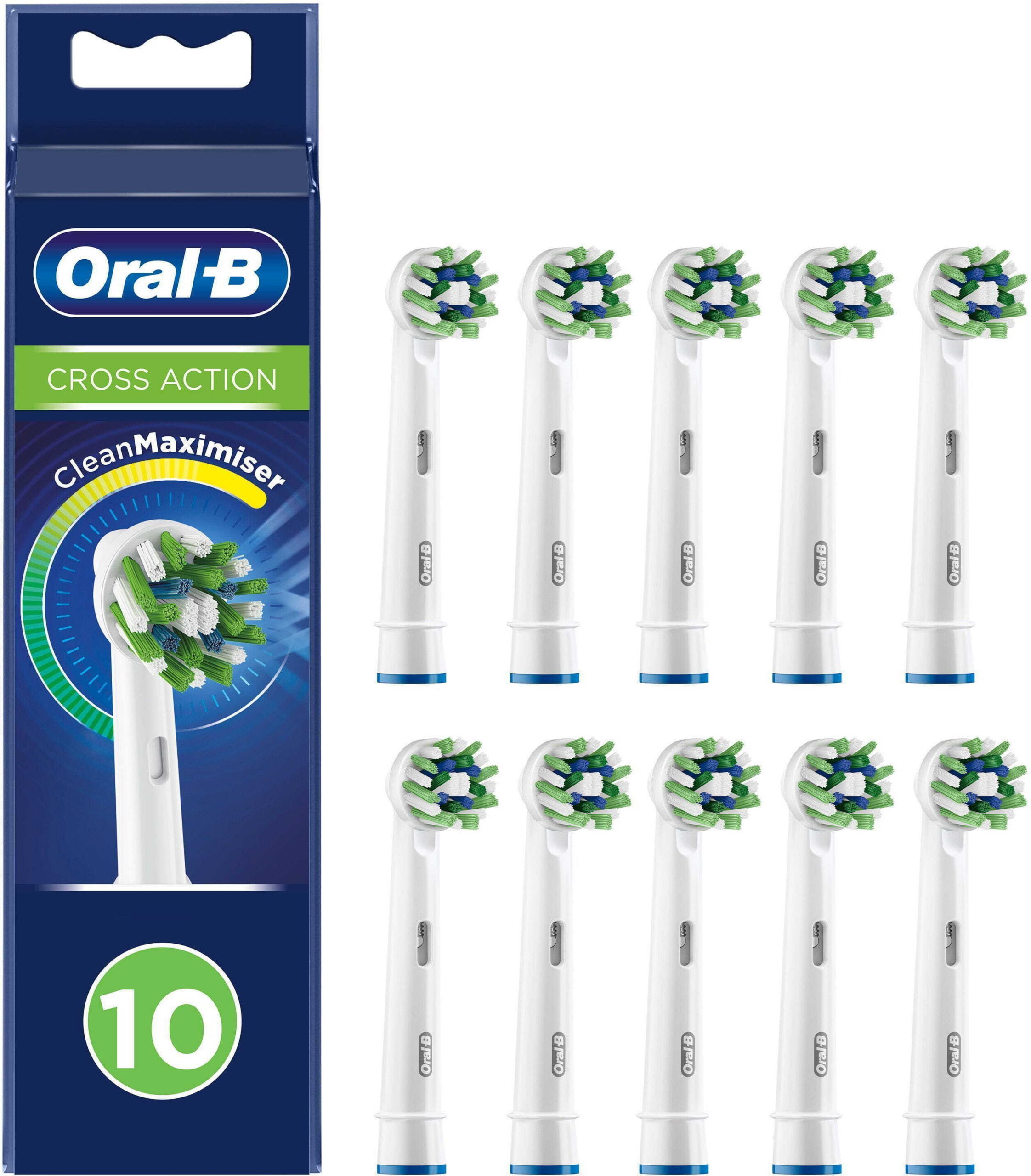 Oral-B CrossAction vahetushari, 10 tk