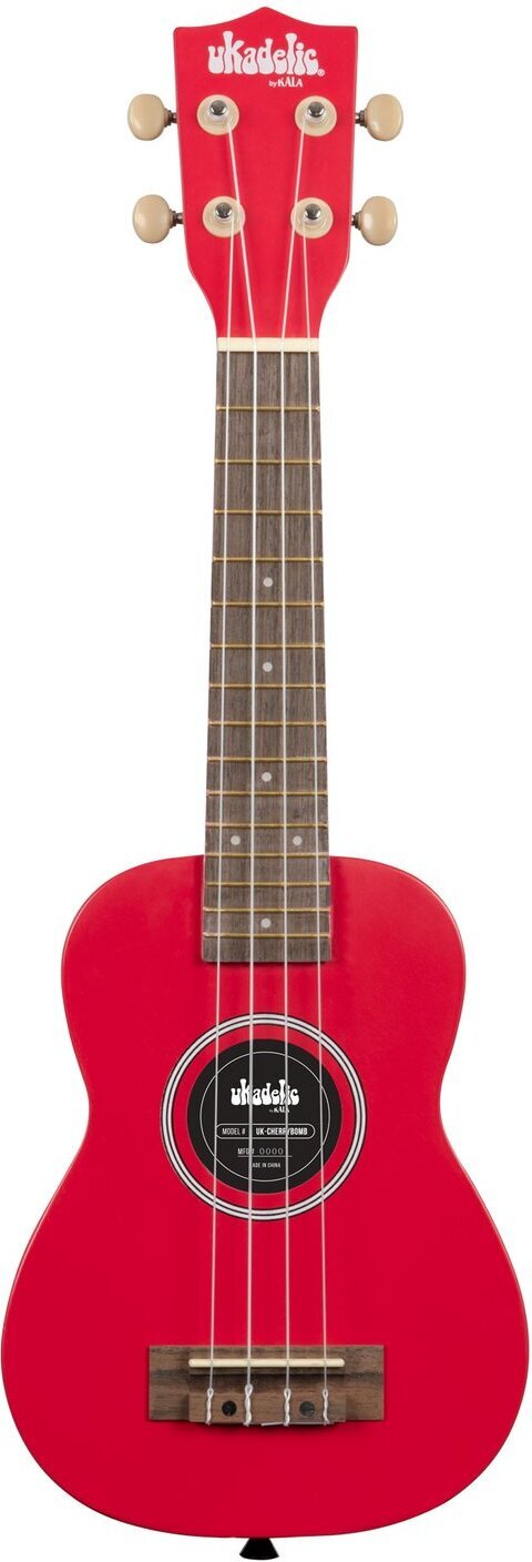 Kala Ukadelic Cherry Bomb soprano ukulele, punane - Image 2