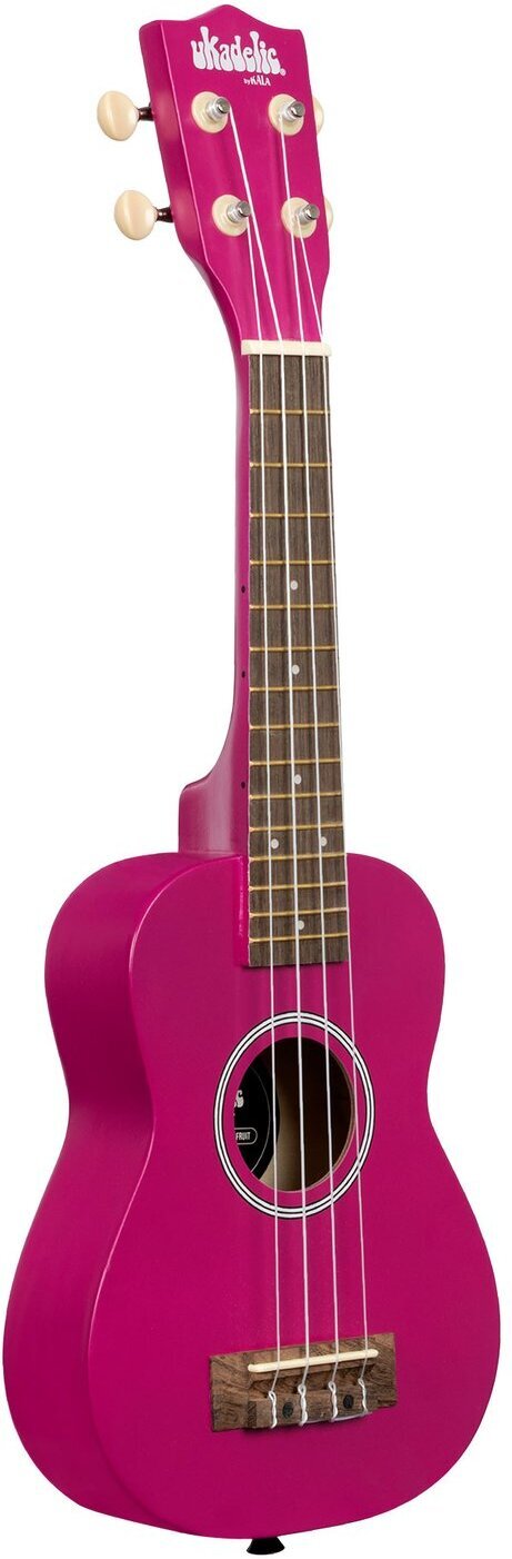 Kala Ukadelic Dragon Fruit soprano ukulele, roosa