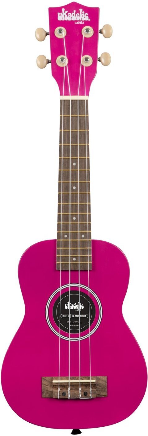 Kala Ukadelic Dragon Fruit soprano ukulele, roosa - Image 2