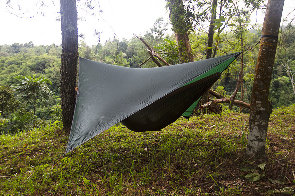 Ticket to the Moon Lightest Tarp varikatus, roheline - Image 2