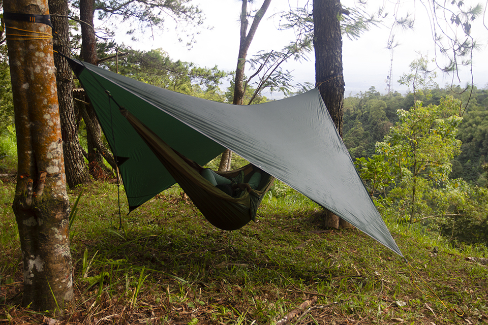 Ticket to the Moon Lightest Tarp varikatus, roheline - Image 4