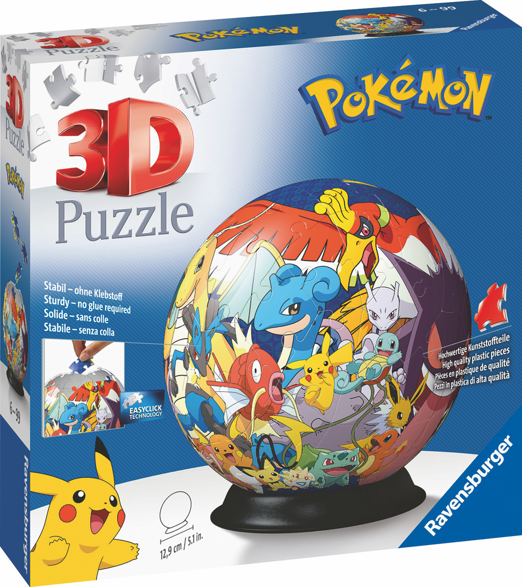 Pokemon 3D puslepall, 72 osa