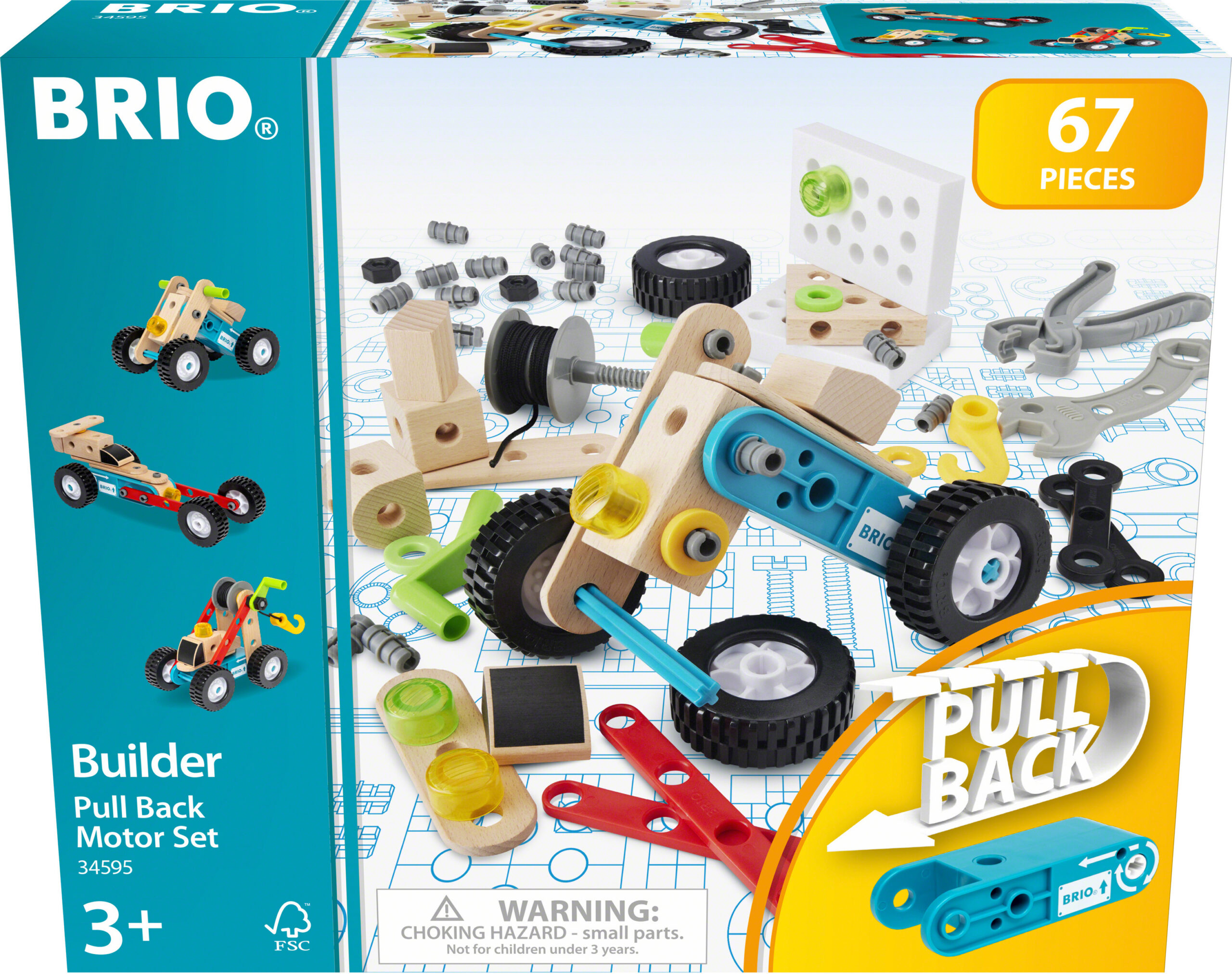 BRIO Builder 34595 - veojõumootori komplekt - Image 2