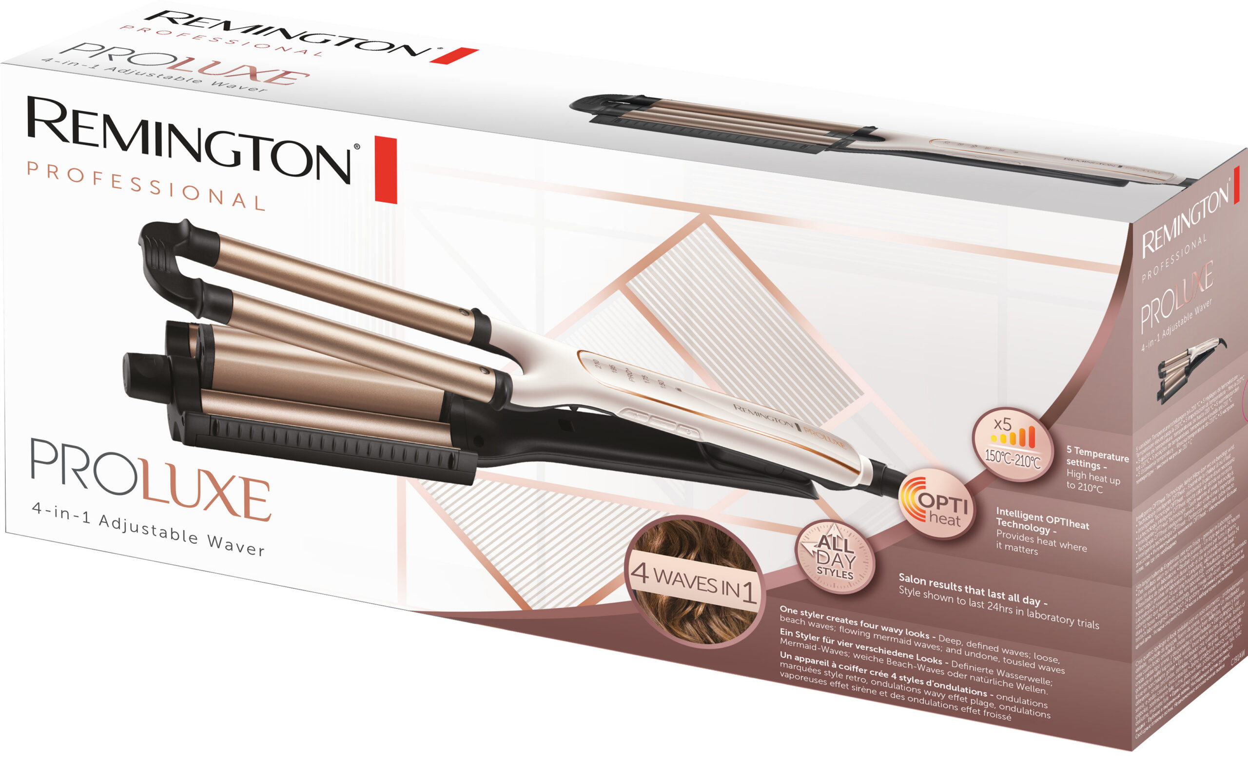 Remington CI91AW PROluxe 4-ühes laineline triikraud - Image 5