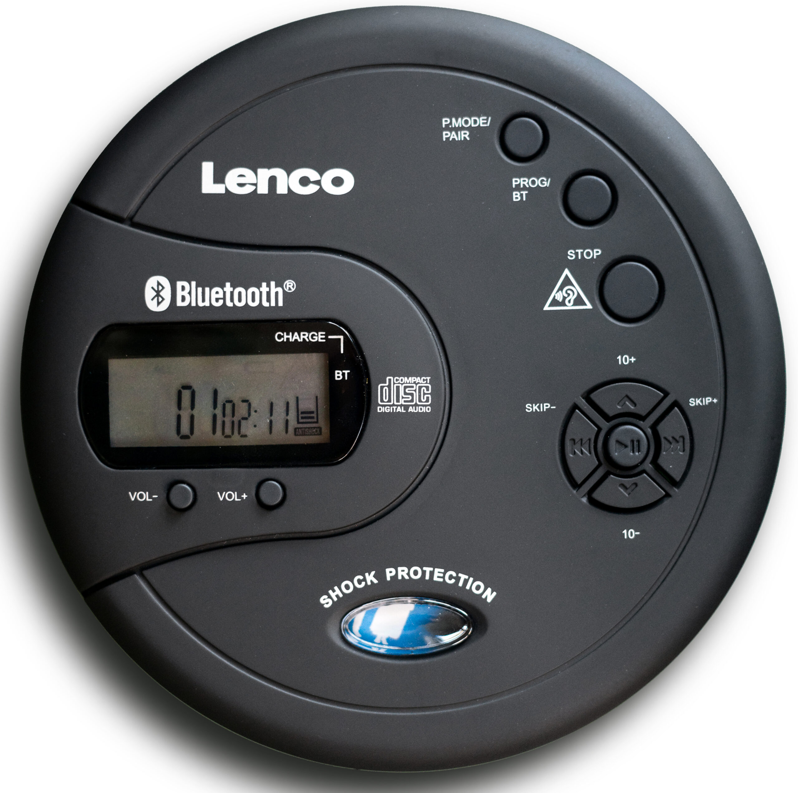 Lenco CD-300 kaasaskantav CD/MP3-mängija, must - Image 2