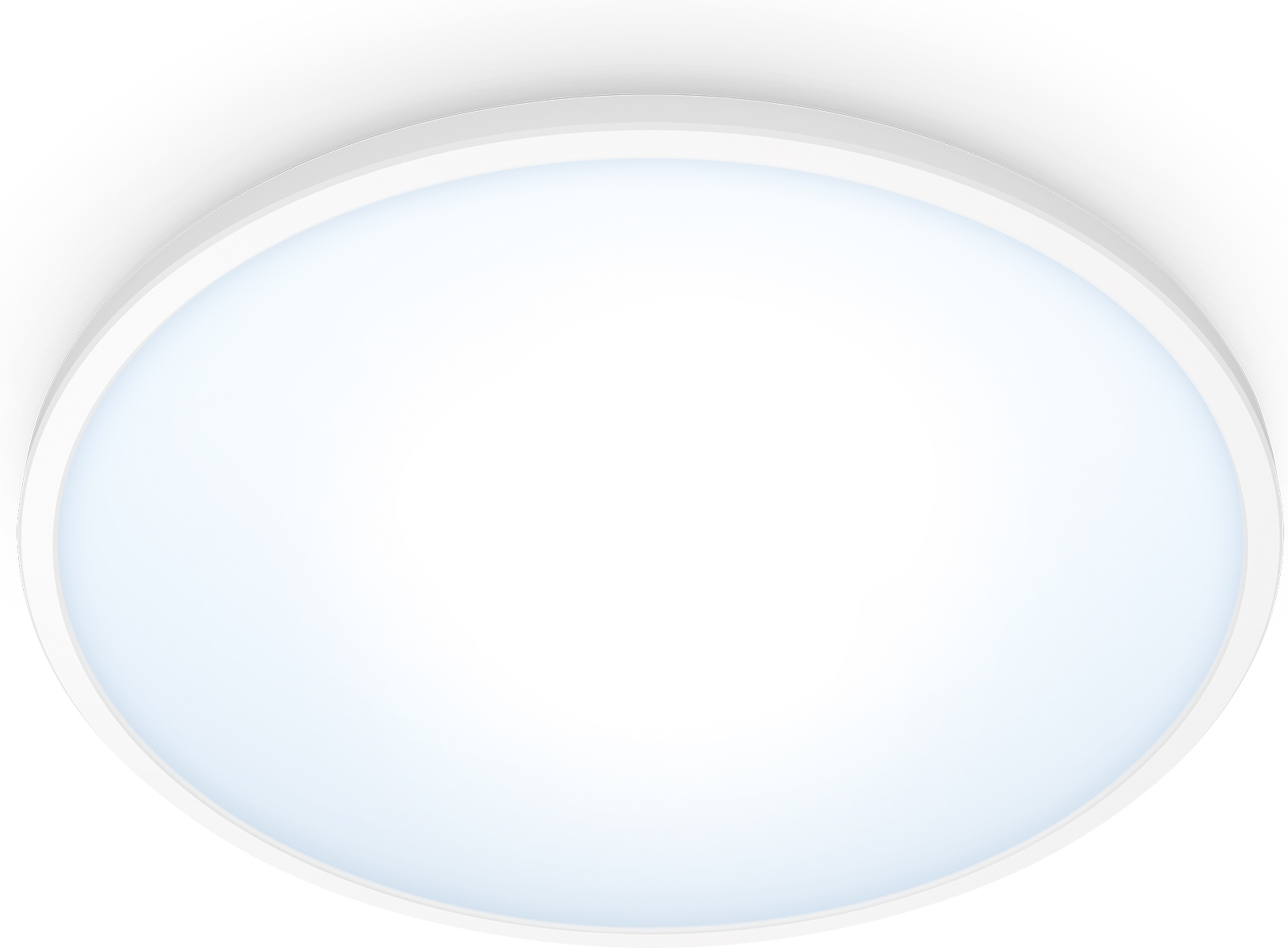 WiZ SuperSlim laelamp, ümmargune, valge, 16 W, reguleeritav valge, Wi-Fi - Image 3