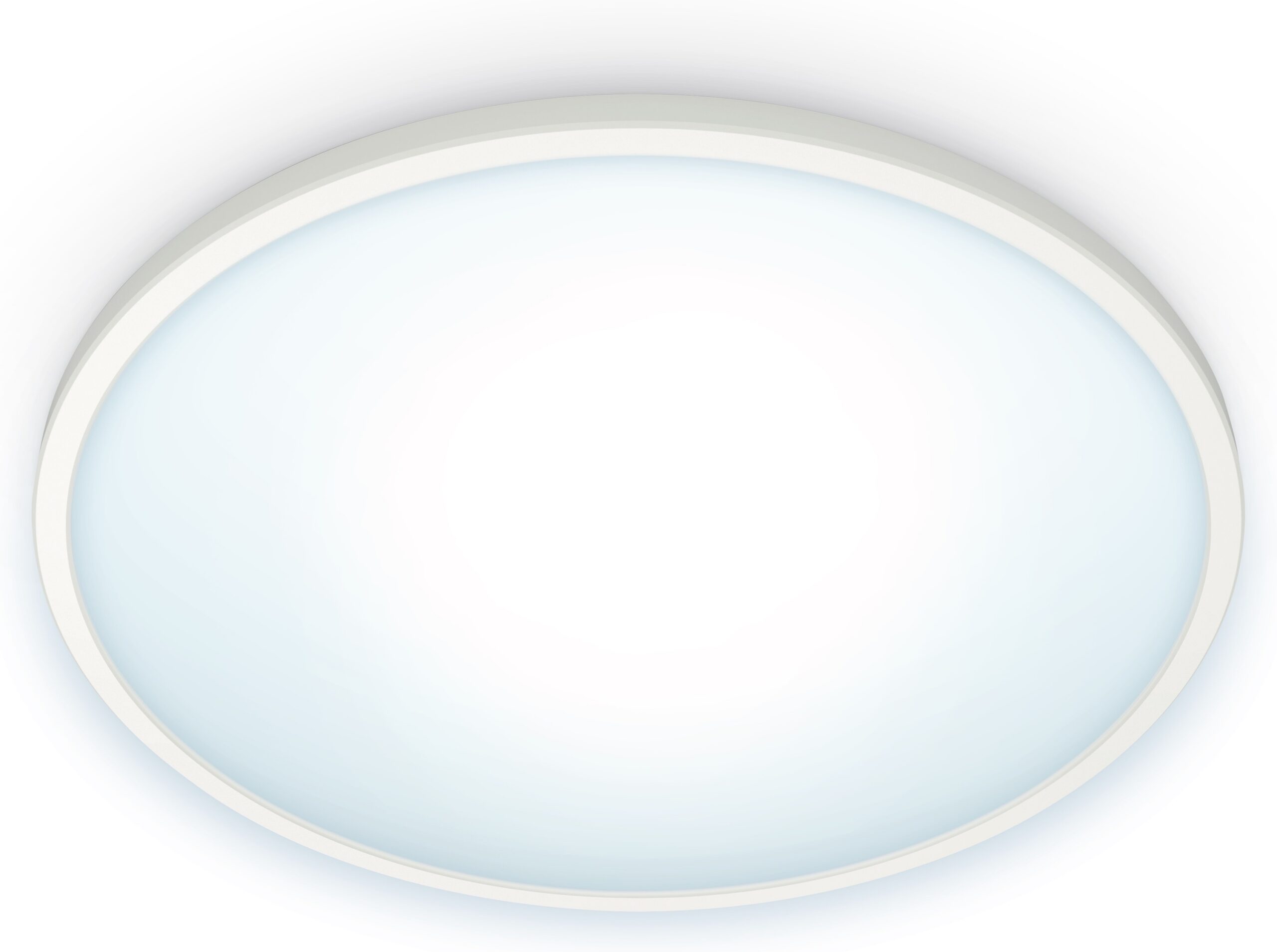 WiZ SuperSlim laelamp, ümmargune, valge, 16 W, reguleeritav valge, Wi-Fi - Image 2