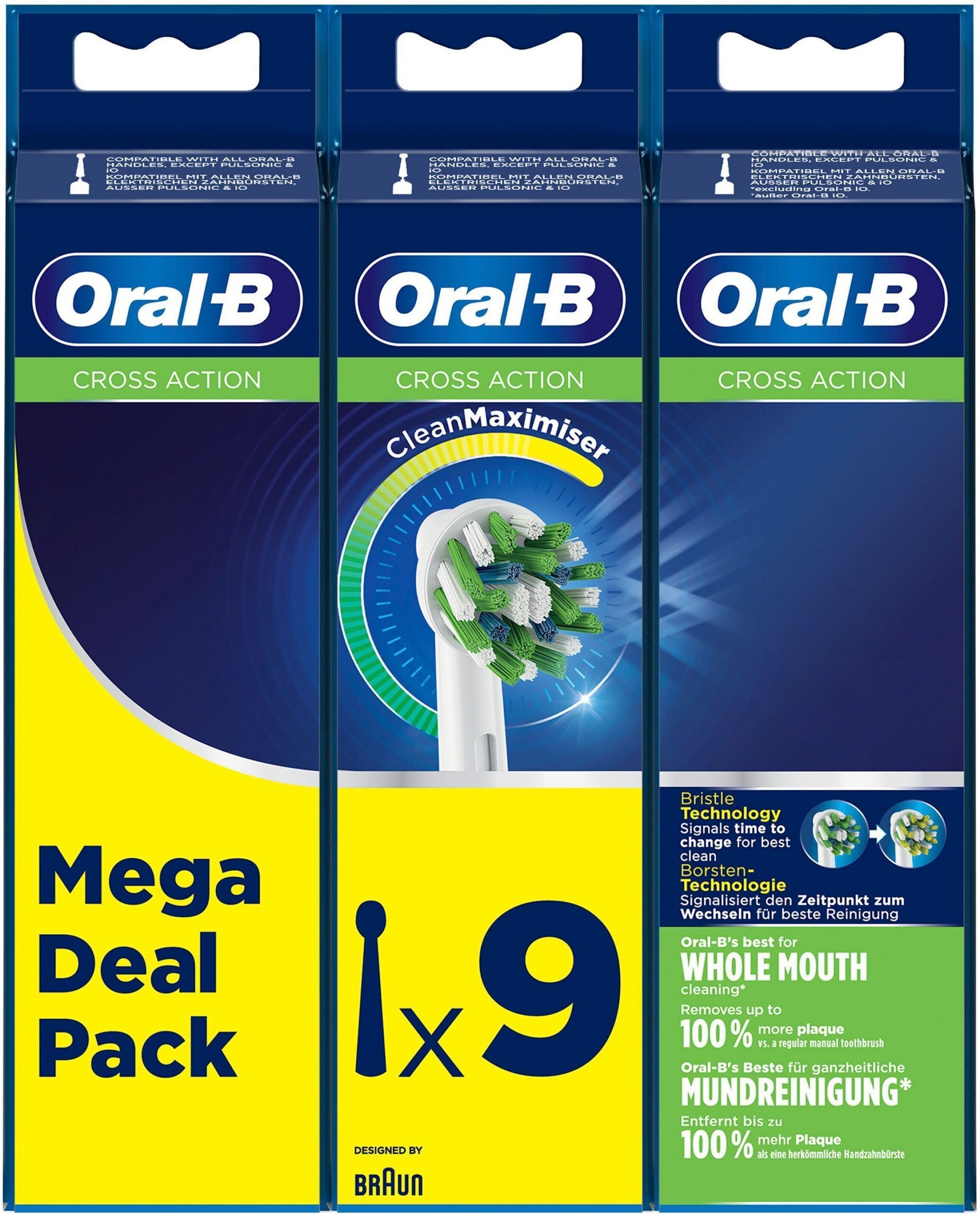 Oral-B CrossAction CleanMaximiser vahetushari, 9 tk - Image 4