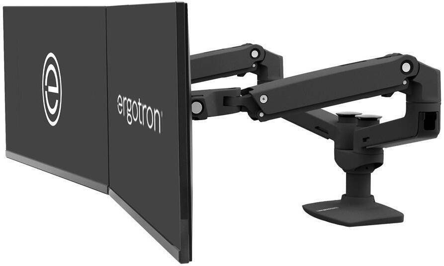 Ergotron LX Dual Side-by-Side Arm monitorivars, mattmust