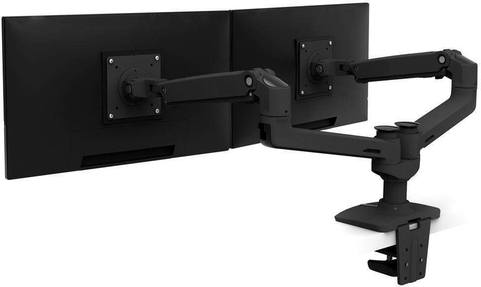 Ergotron LX Dual Side-by-Side Arm monitorivars, mattmust - Image 2
