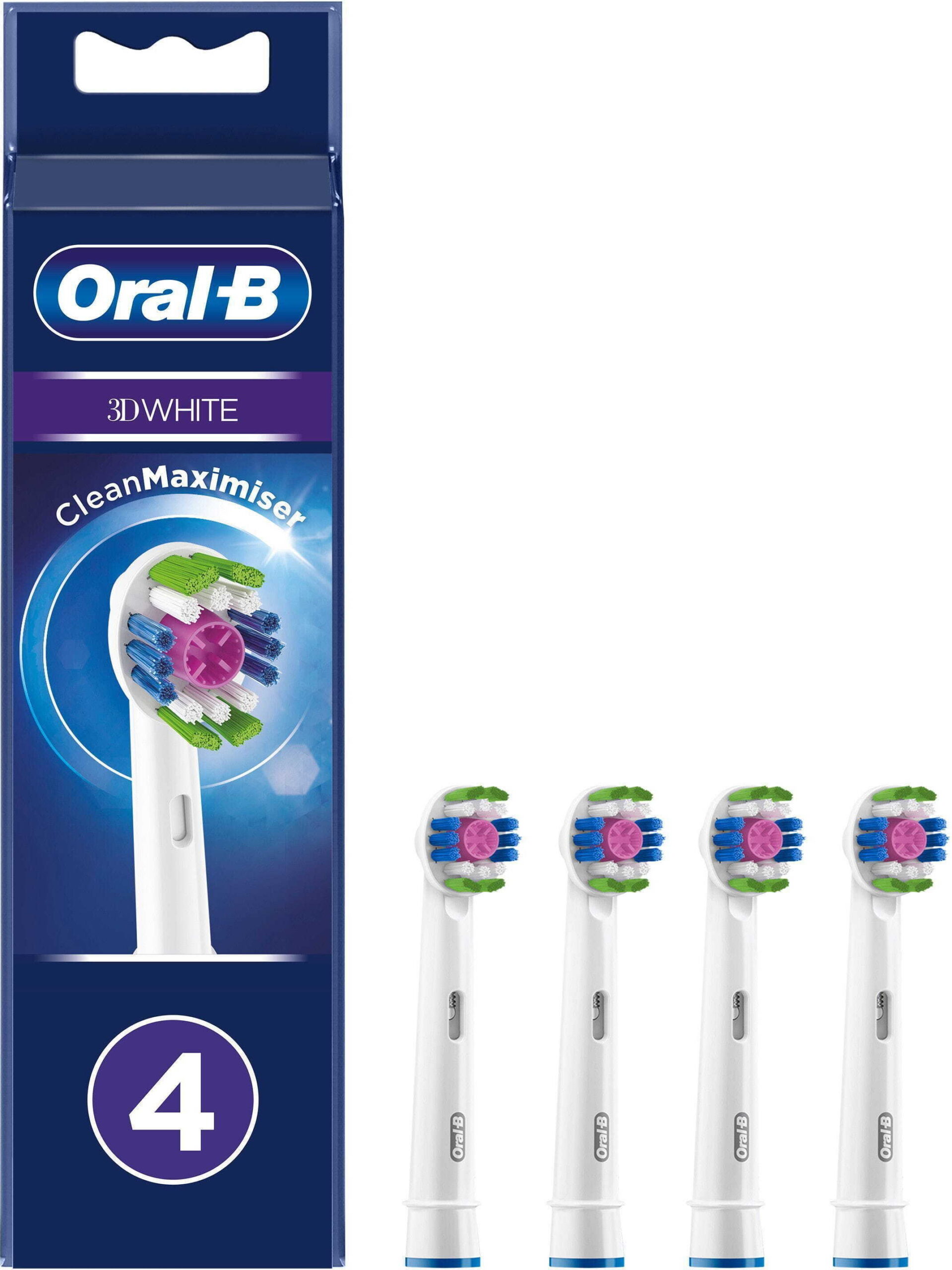 Oral-B 3D White vahetushari, 4 tk