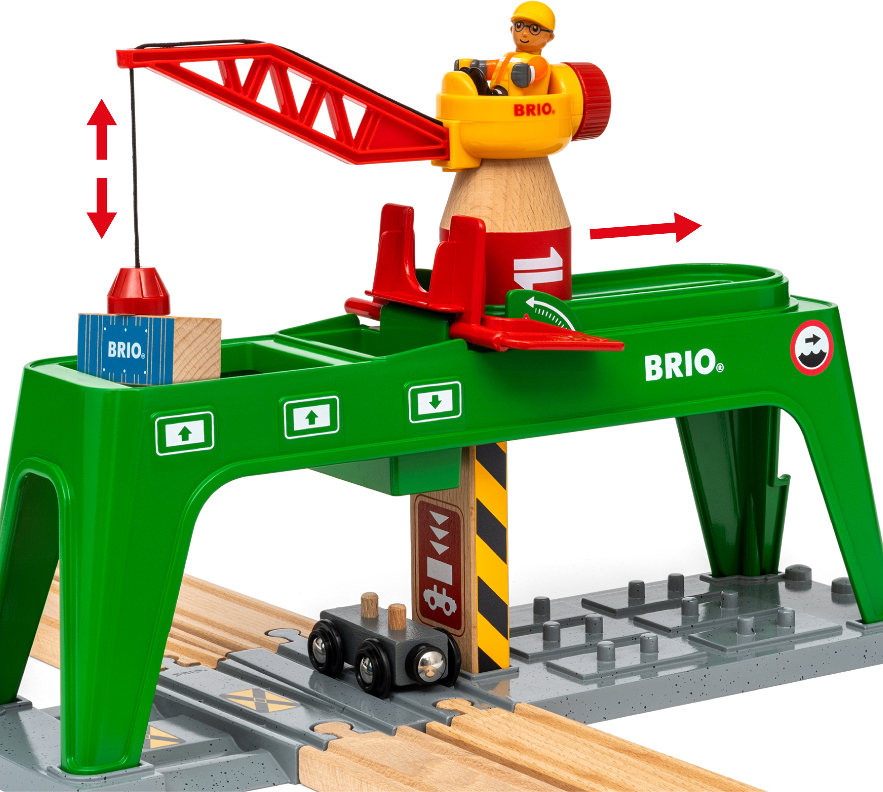 Brio World 33996 - Konteinerkraana - Image 3