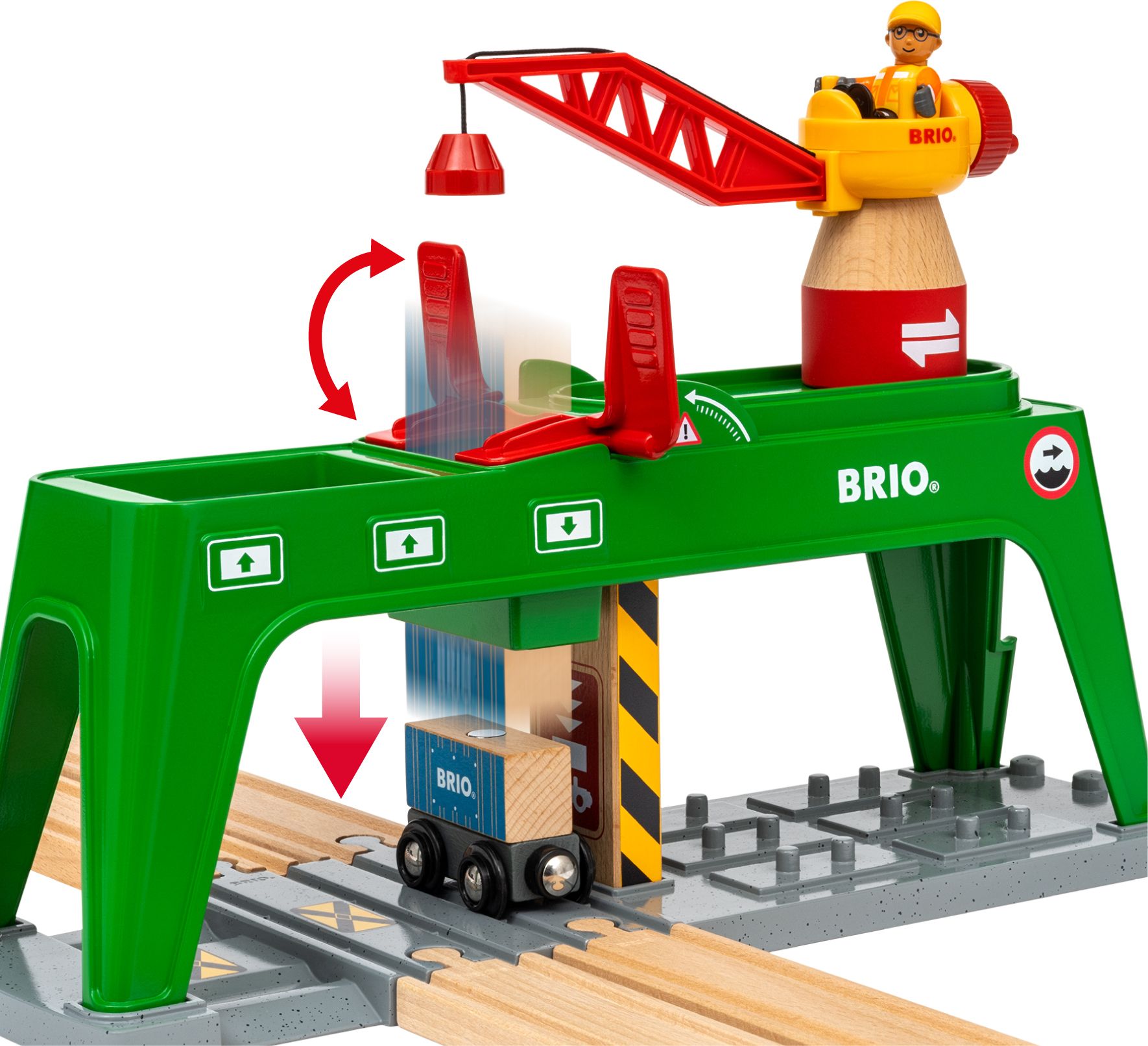 Brio World 33996 - Konteinerkraana - Image 4