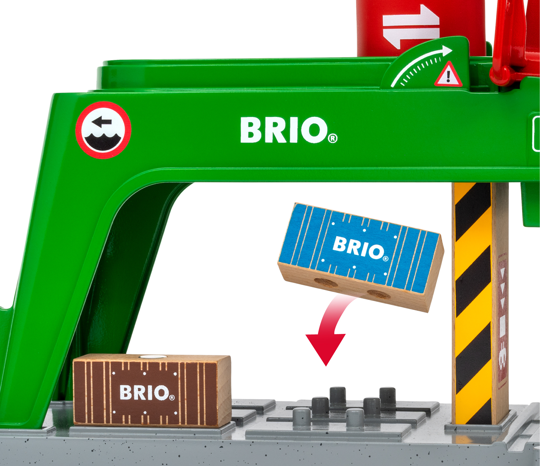 Brio World 33996 - Konteinerkraana - Image 5