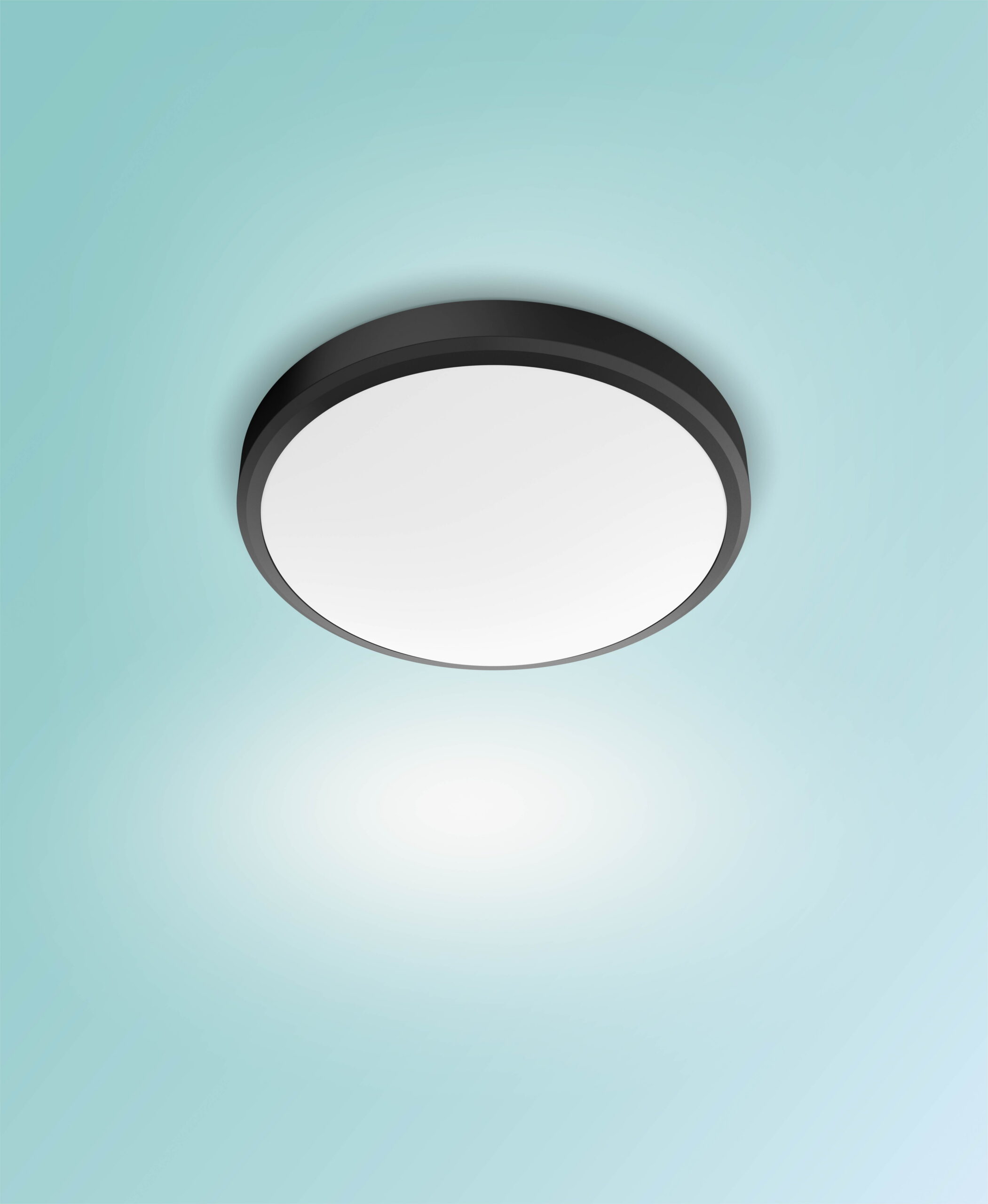 Philips Doris CL257 laevalgusti, ümmargune, must, IP44, 1500 lm, 2700K - Image 4
