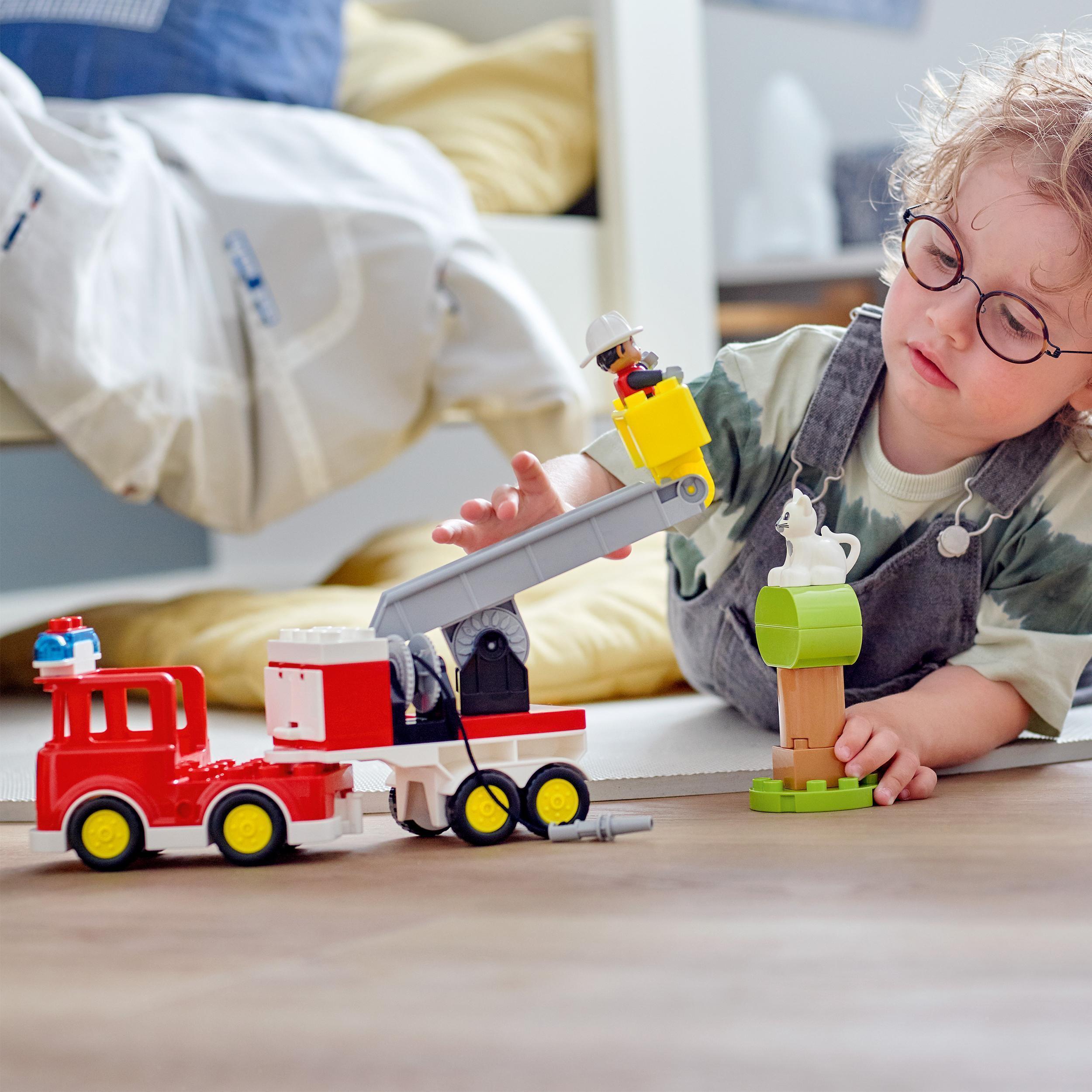 LEGO DUPLO Town 10969 - tuletõrjeauto - Image 2