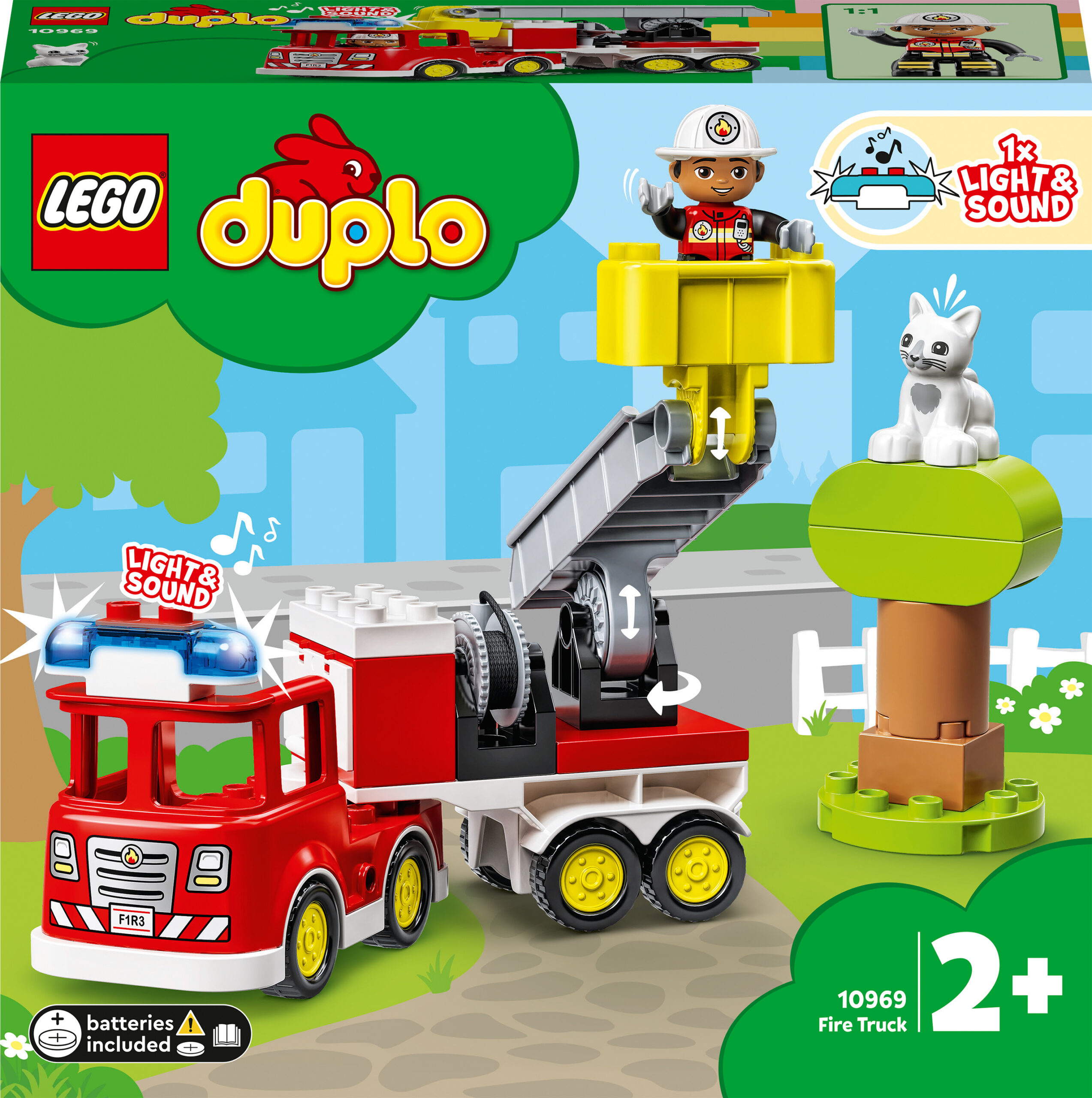 LEGO DUPLO Town 10969 - tuletõrjeauto