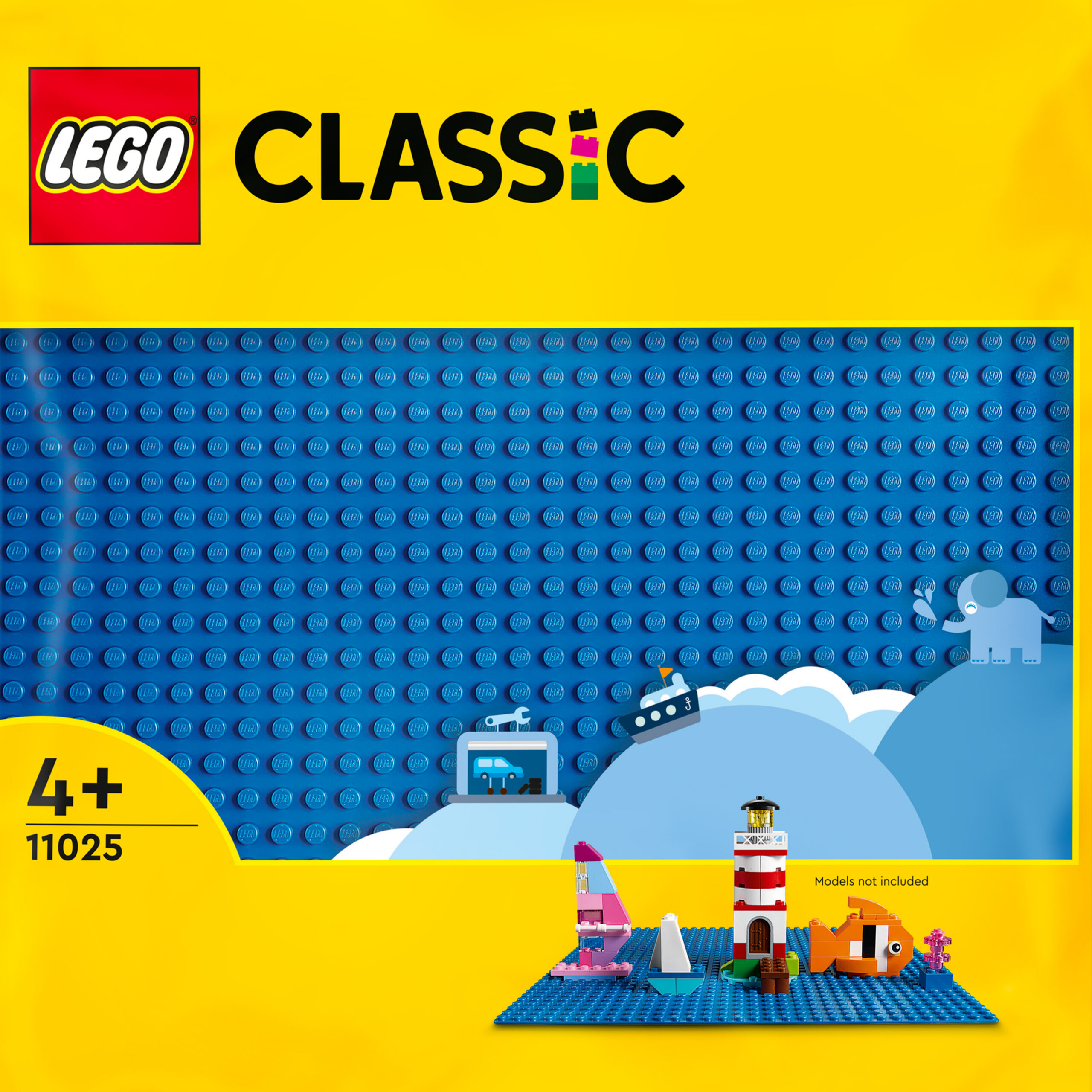 LEGO Classic 11025 - sinine ehitusplaat