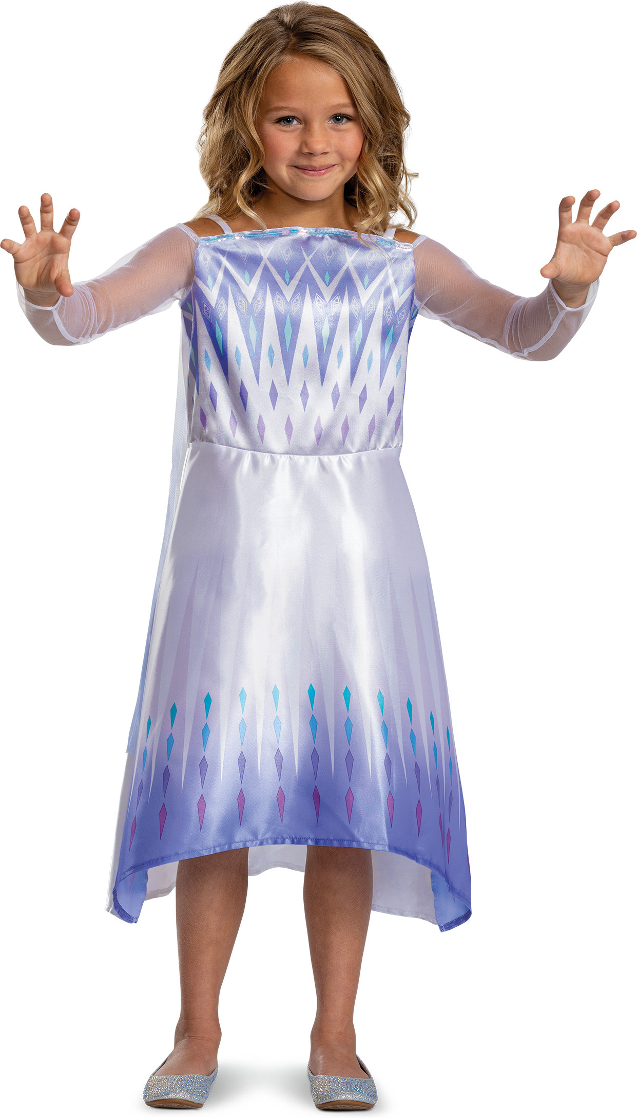 Lumekuninganna Frozen Elsa Basic Plus kostüüm, 5-6 V, 99-123 cm