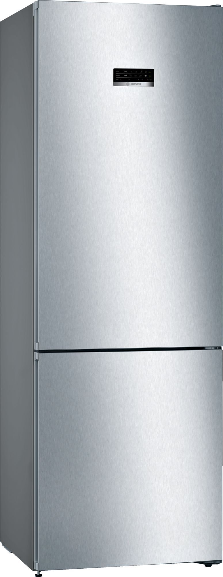 Bosch KGN49XLEA Serie 4 külmkapp-sügavkülmik, terasest, 2 m