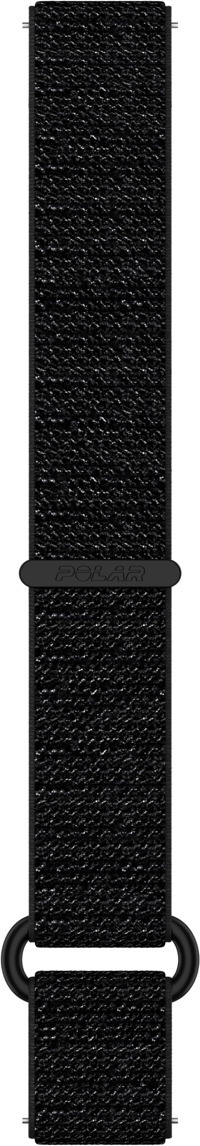 Polar nailonist käepael takjakinnitusega 20 mm, must, M/L